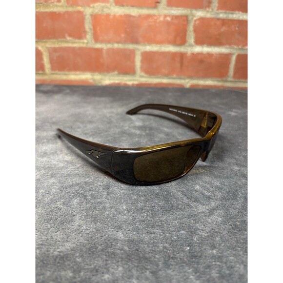 Vtg Tortoise Shell Italian Arnette Quick Draw Sunglasses 4178-2087/83 59/16 3P - Picture 1 of 10